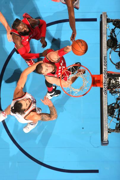 Toronto Raptors contro Oklahoma City (Getty Images)
